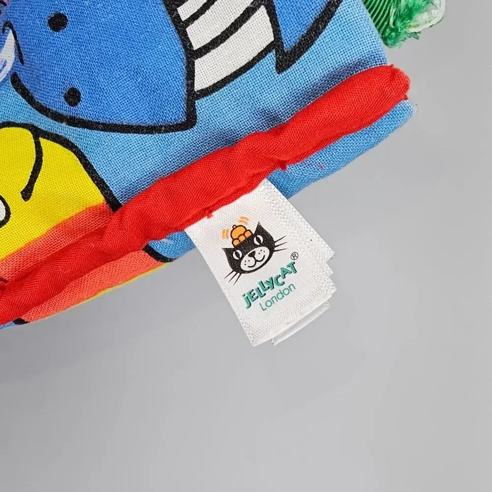 Cloth Baby Sensory Books Infant Lamaze Jellycat Peek A Boo Forest Fishy Tails